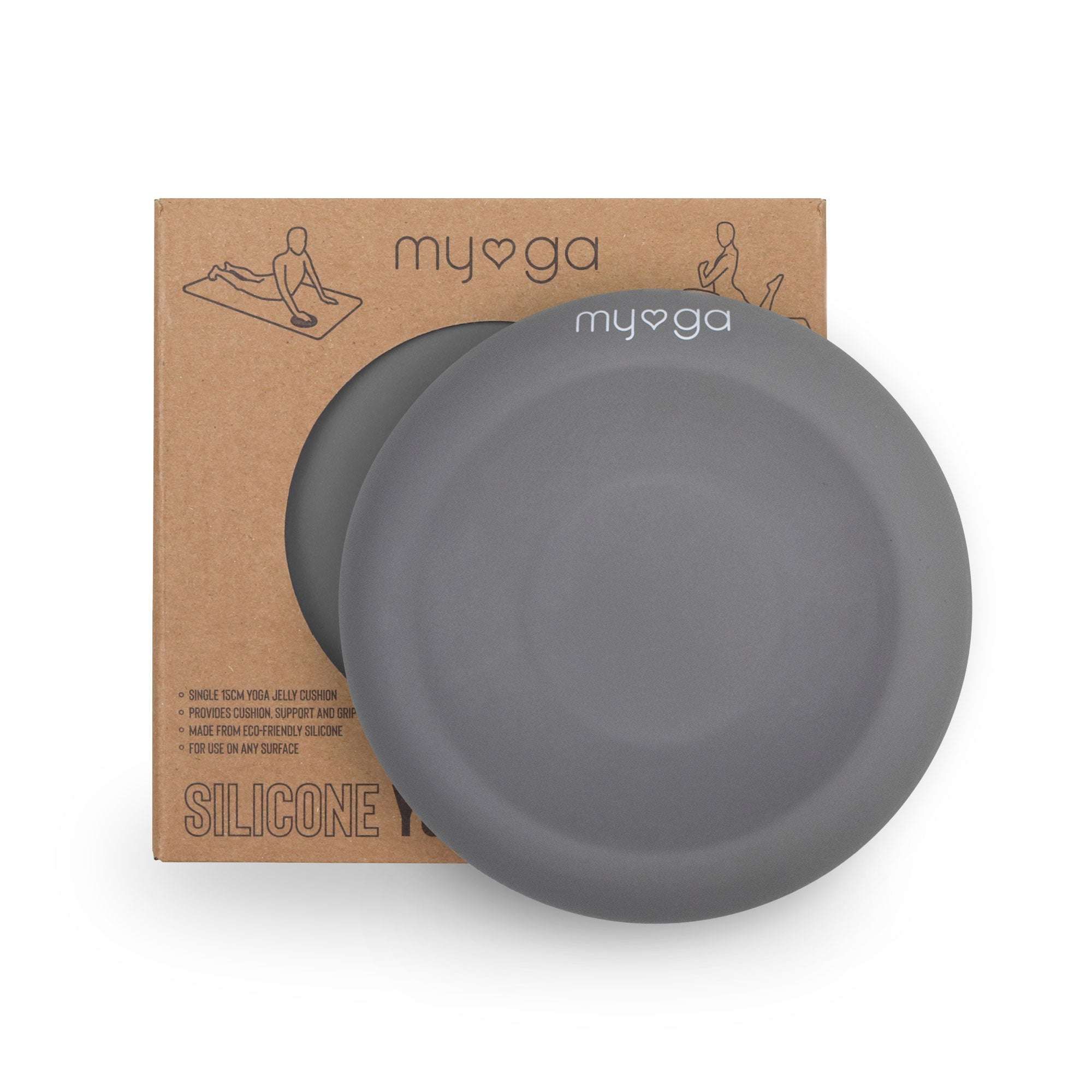 Myga Yoga Jelly Support Pad - Black